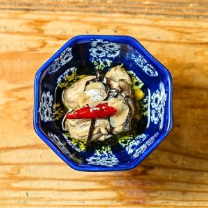 ホリデー食堂の牡蠣のオイル漬け画像